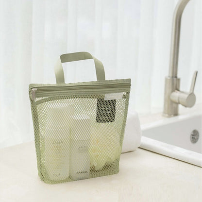 New Portable Makeup Mesh Waterproof Bath Bag