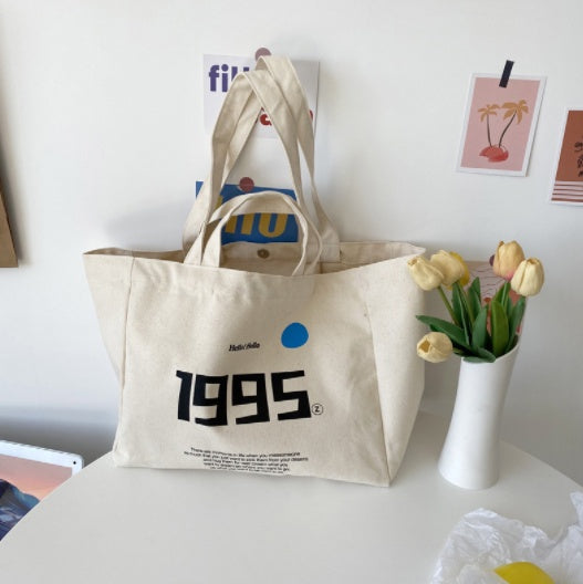 Large Canvas Tote Bag