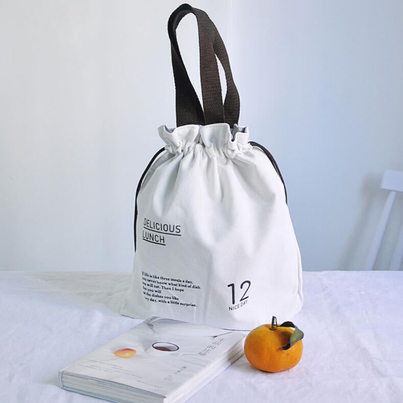 Drawstring Foil lunch bag