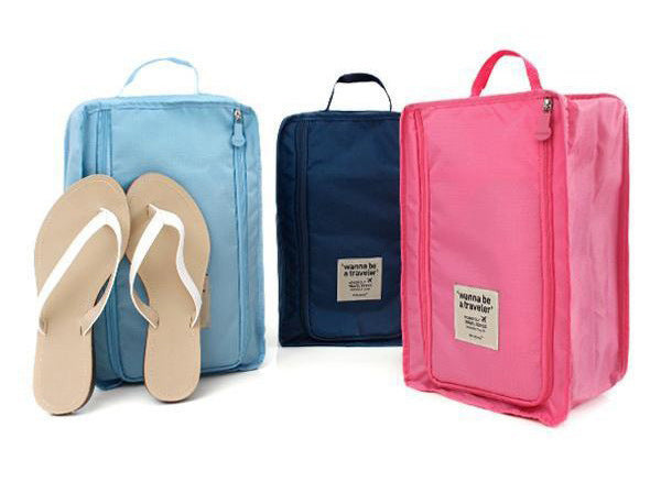 Nylon Portable Shoe Storage Travel Bag