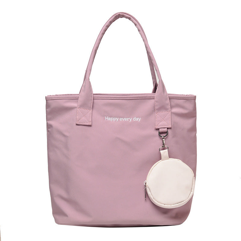 Spring Fashion Large-Capacity Nylon Tote Bag