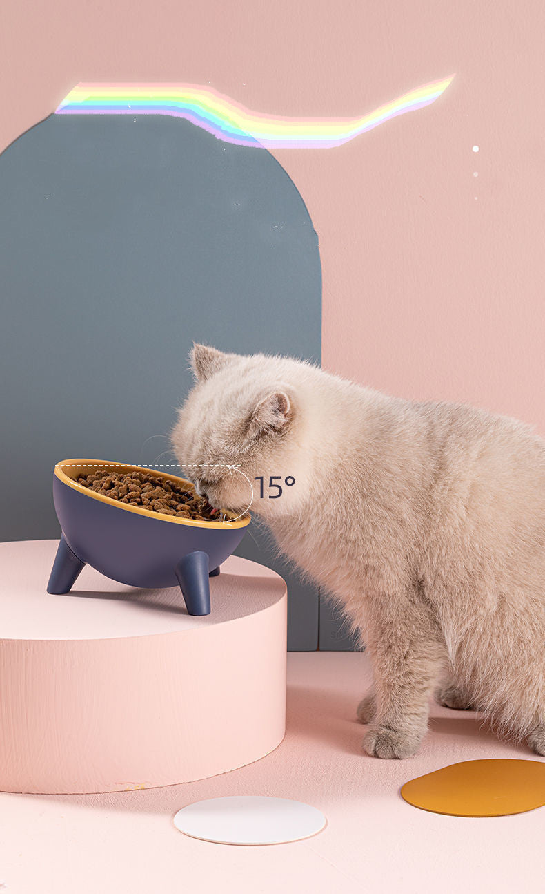 Nordic Coloured Cat Bowl