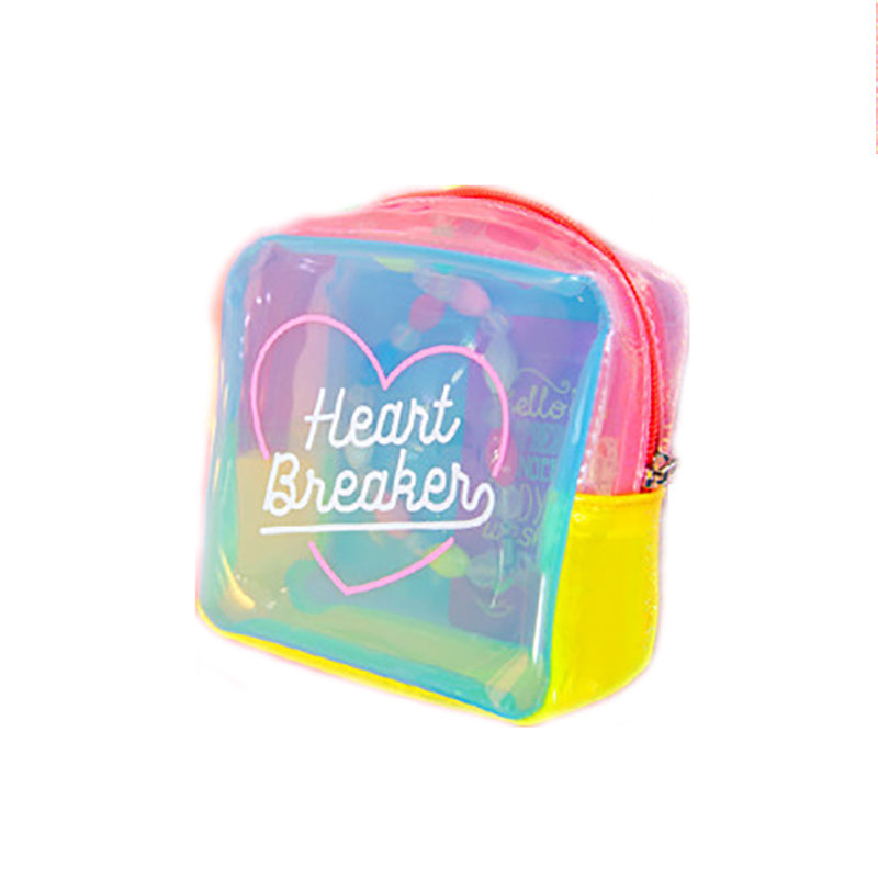 Square Transparent Cosmetic Pouch