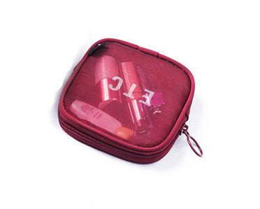 Travel Nylon Mesh Breathable Storage Cosmetic Toilet Bag