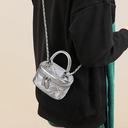 Silver Mini Bag