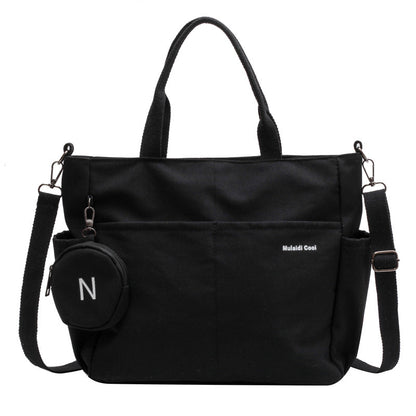 Niche Casual Fashion Nylon Canvas Tote Bag