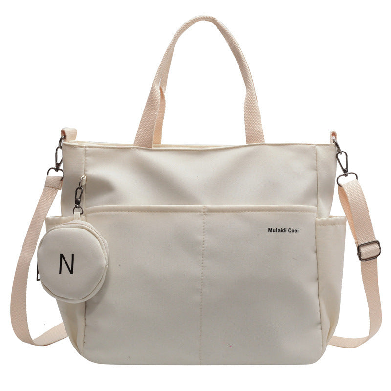 Niche Casual Fashion Nylon Canvas Tote Bag