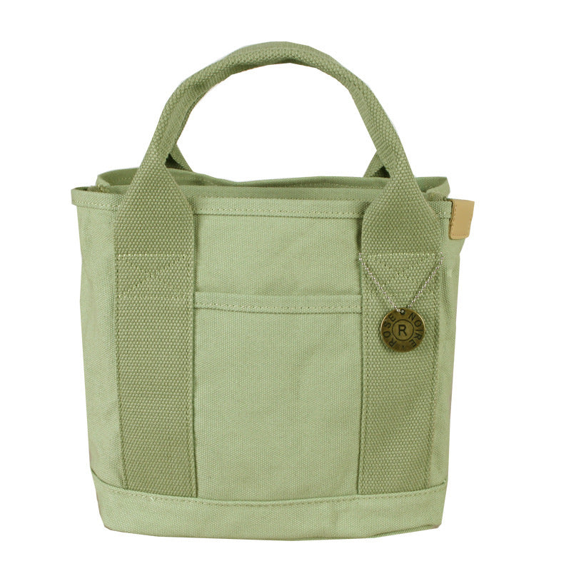 Canvas Multi Pocket Tote Bag