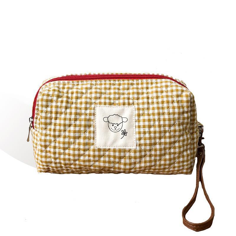 Soft Fabric Cosmetic Storage Pouch