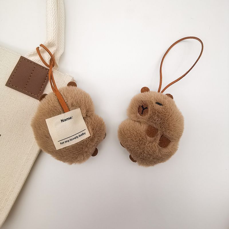 Capybara Plush Pendant