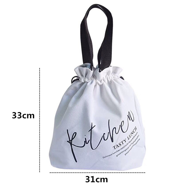 Drawstring Foil lunch bag