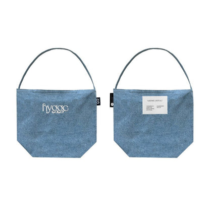 Minimalist Denim Canvas Bag