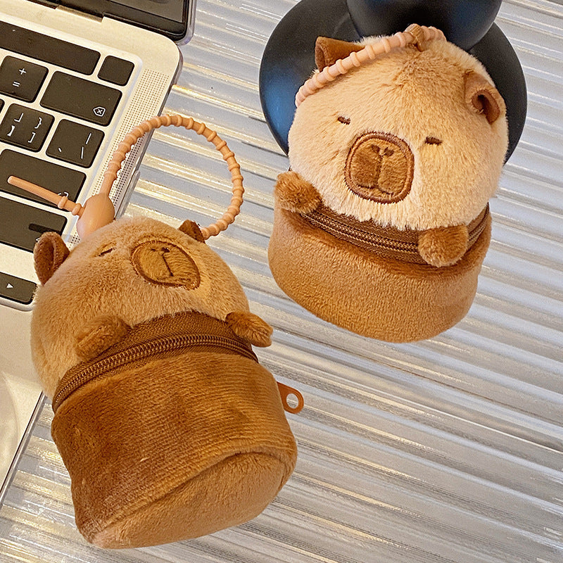 Capybara Coin Purse Earphone Bag