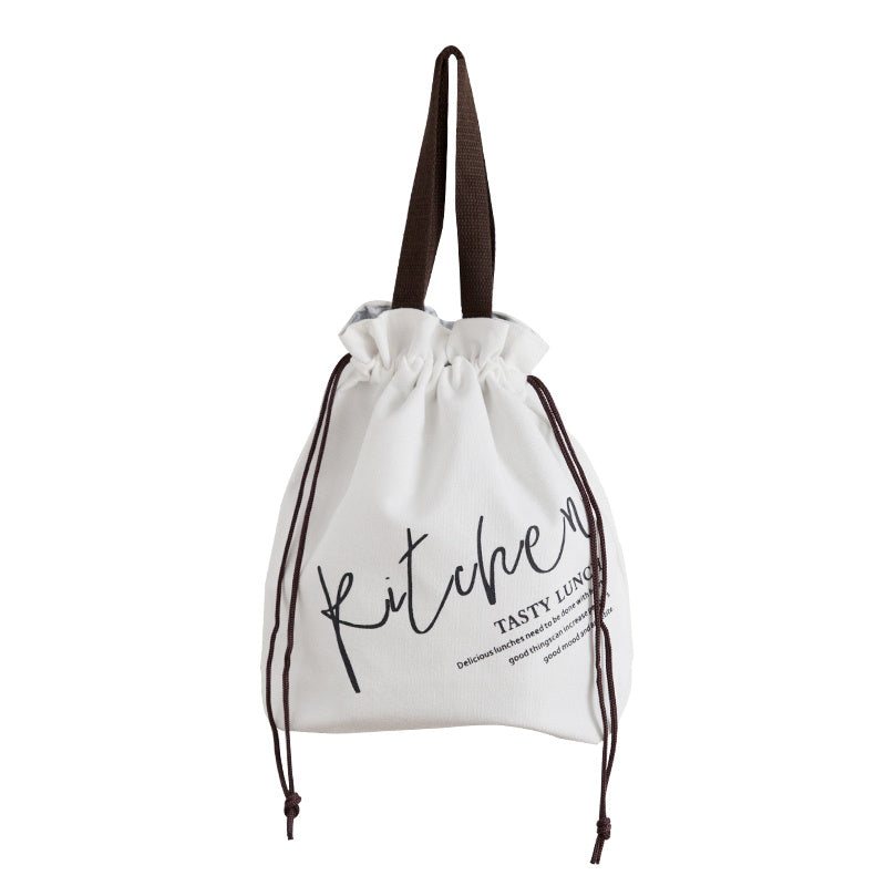 Drawstring Foil lunch bag