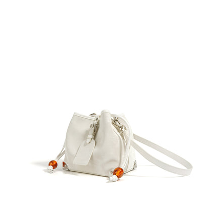 New Satin Leather One-shoulder Crossbody