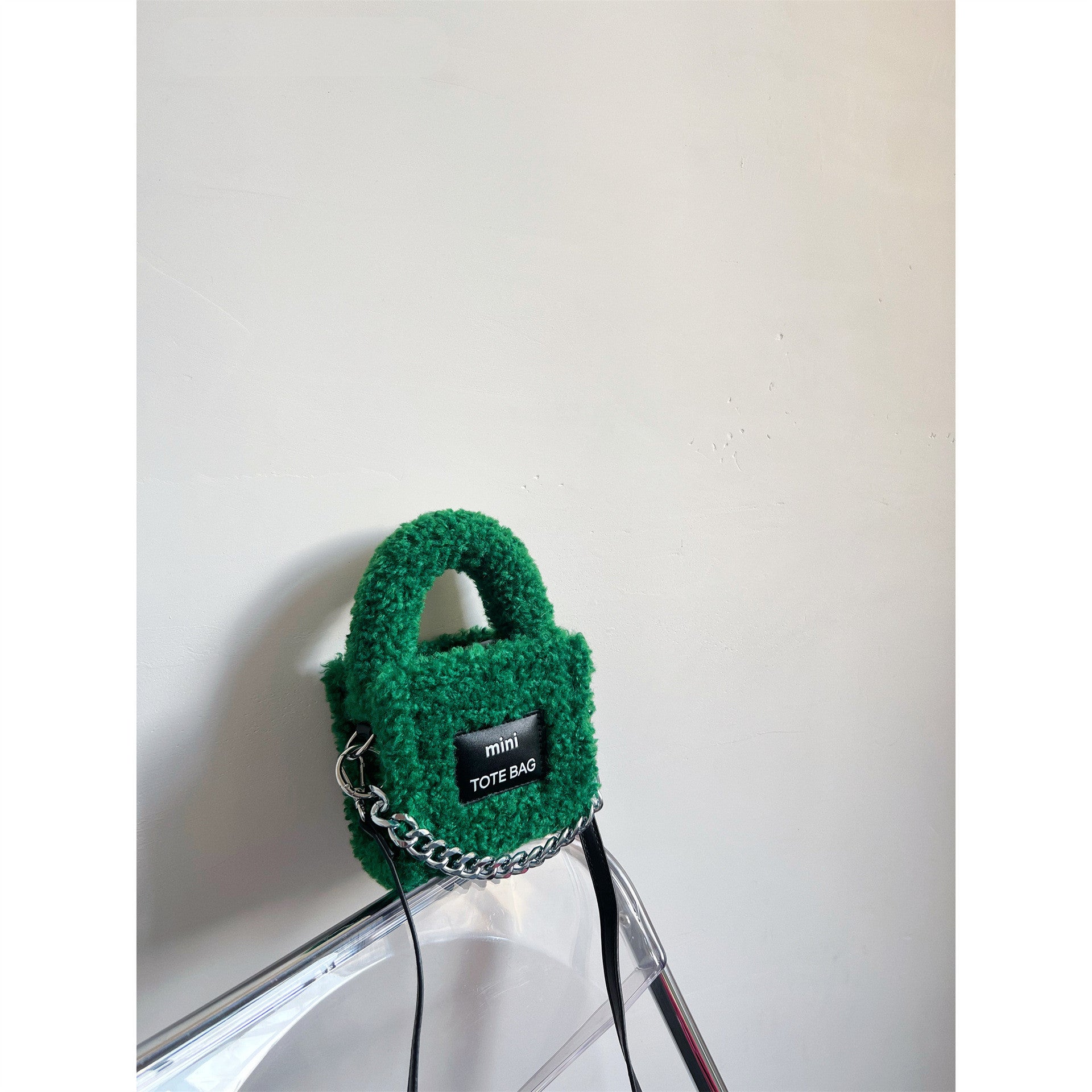 Premium Plush Mini Chain Bag