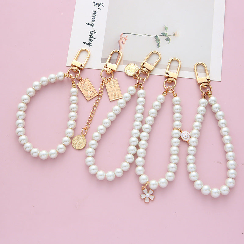 Retro Simple Tide Pearl Bag Pendant