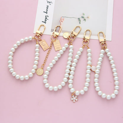 Retro Simple Tide Pearl Bag Pendant