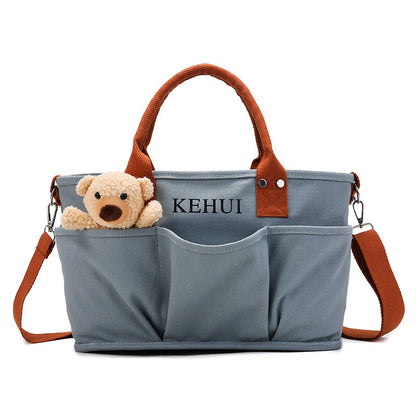 Multi-Pocket Versatile Tote/Shoulder Mommy Bag