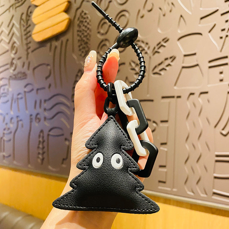 Creative Cartoon Leather Pendant