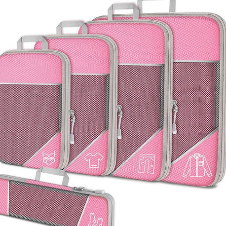 Compression Mesh Travel Storage Bag Set