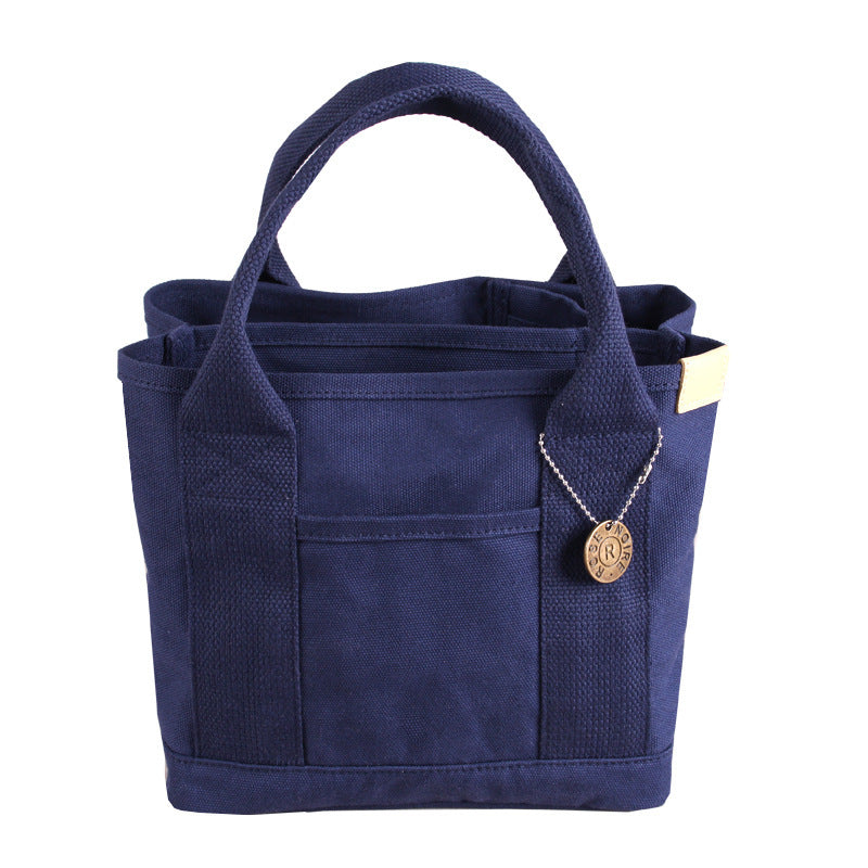 Canvas Multi Pocket Tote Bag