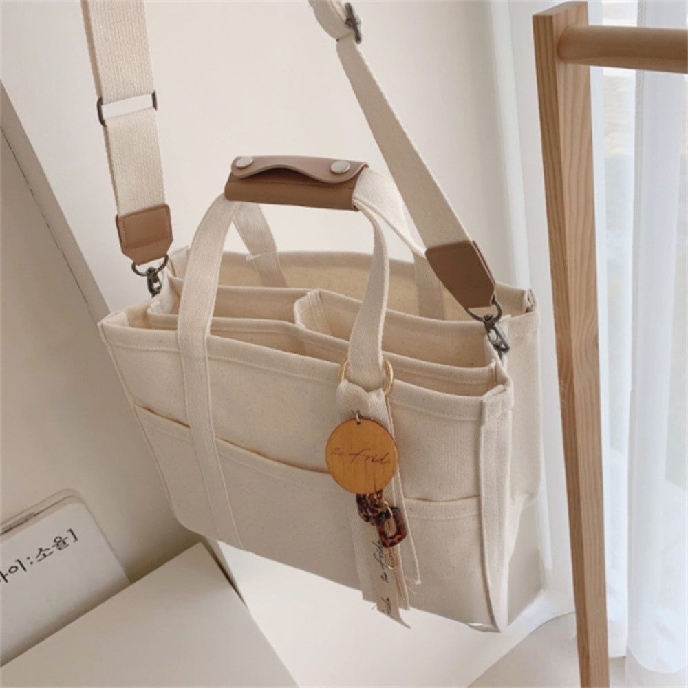 Simple Multifunctional Canvas Mommy Bag