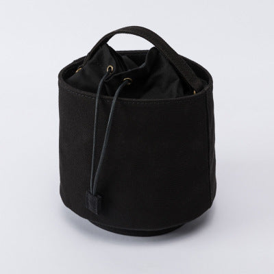 Canvas Bucket Tote Bag