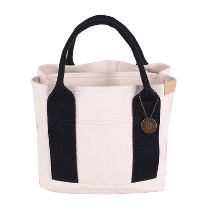 Canvas Multi Pocket Tote Bag