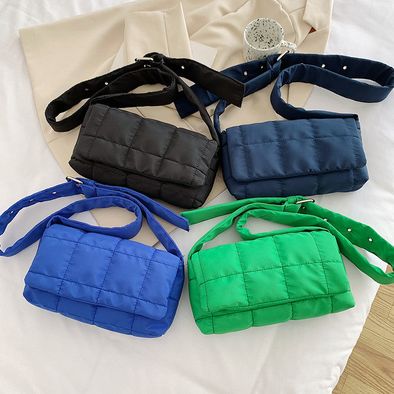 Nylon Sweet Quilted Crossbody Bag