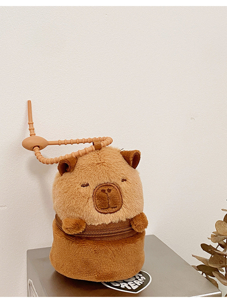 Capybara Coin Purse Earphone Bag