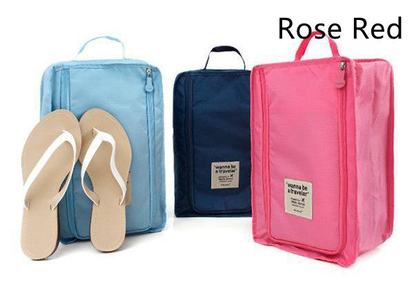 Nylon Portable Shoe Storage Travel Bag