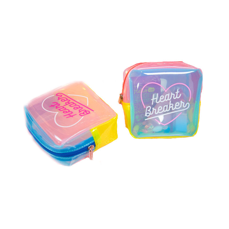 Square Transparent Cosmetic Pouch