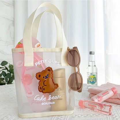 Bear Mesh Shopping Tote Bag