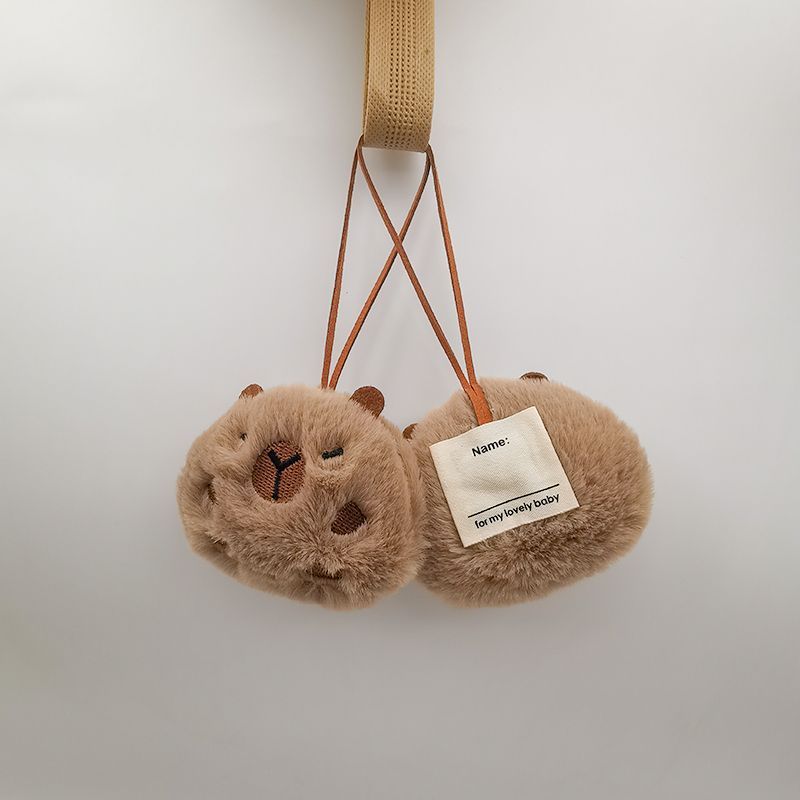 Capybara Plush Pendant