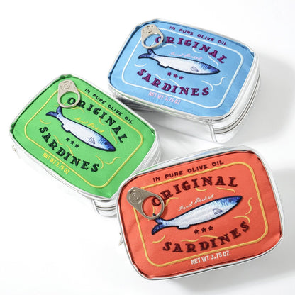 Cute Sardine Can Shape Storage Bag