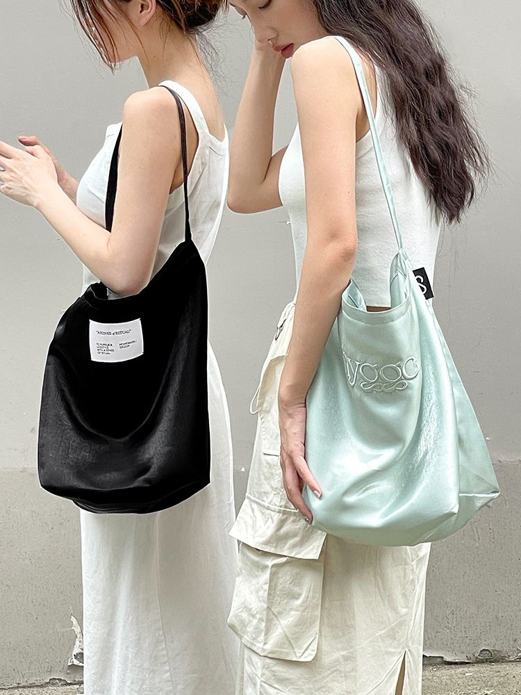 Satin Shoulder Bag