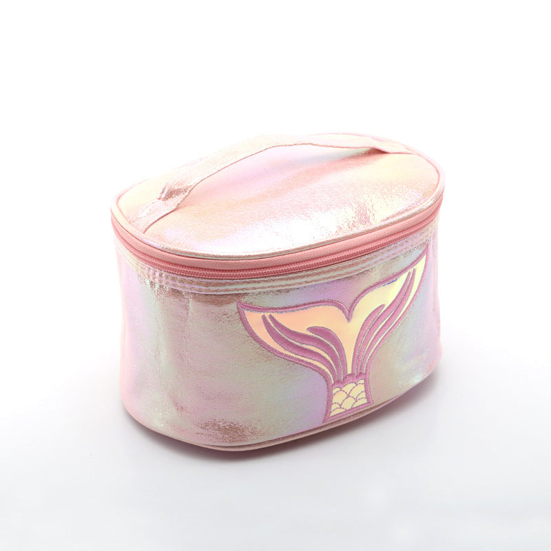 Laser Bucket Cosmetic Bag