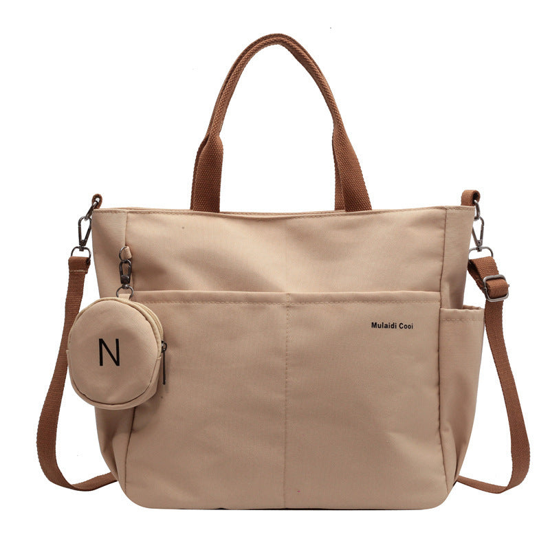 Niche Casual Fashion Nylon Canvas Tote Bag