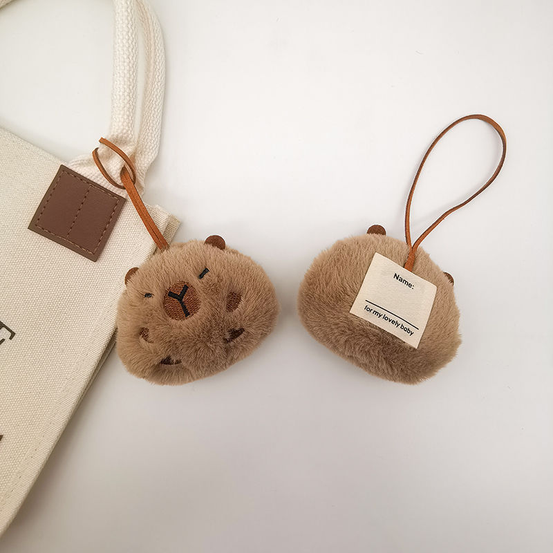 Capybara Plush Pendant