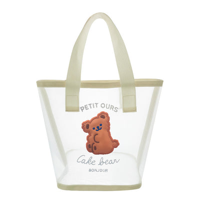 Bear Mesh Shopping Tote Bag