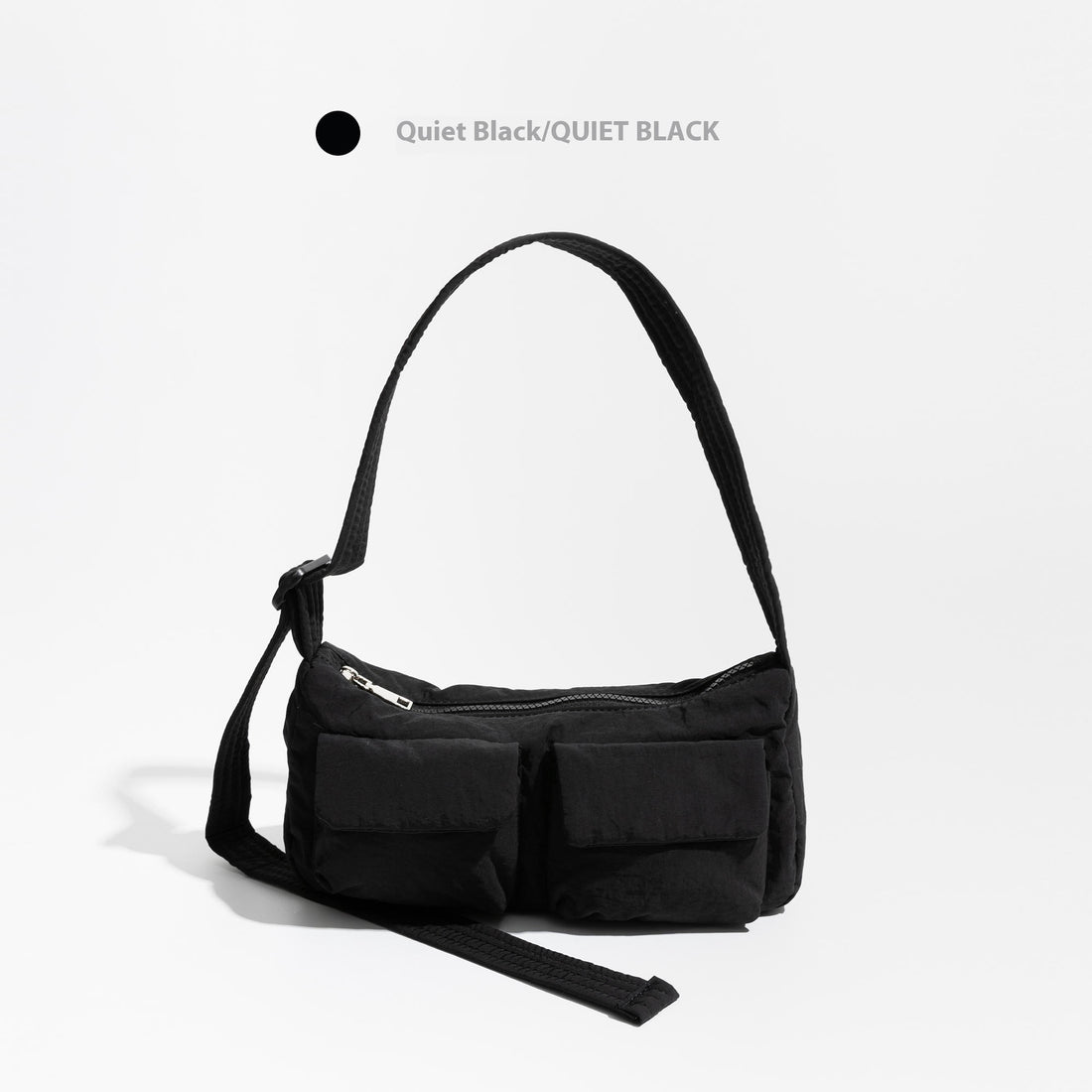 Multi pocket Cargo style nylon Shoulder Bag