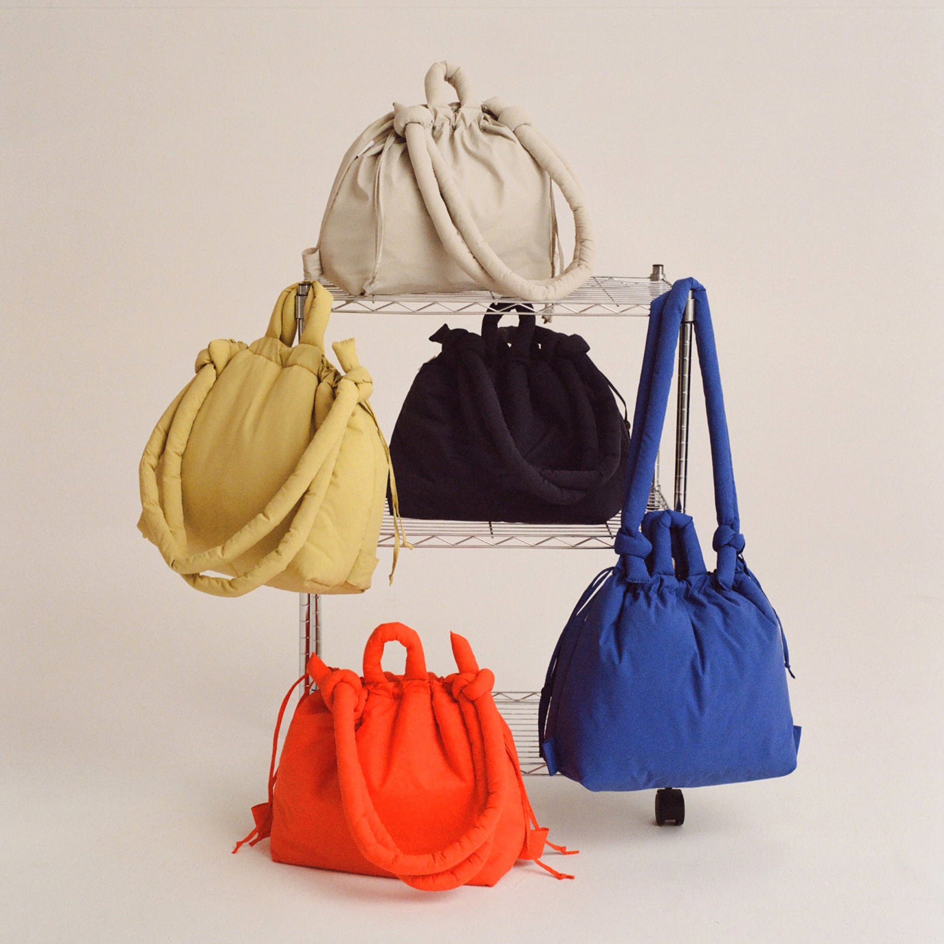 Nylon Down Crossbody Bag