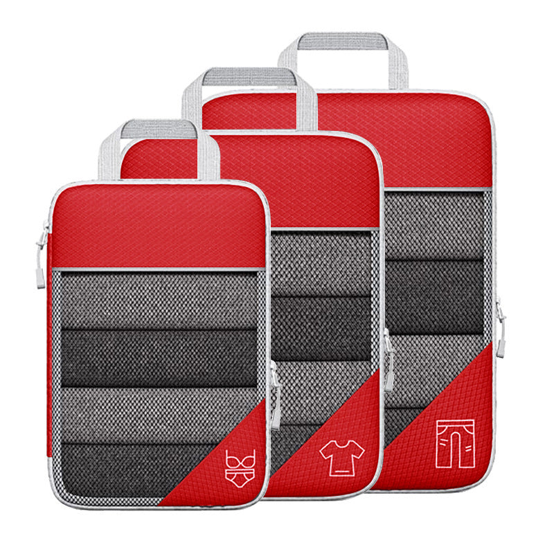 Compression Mesh Travel Storage Bag Set