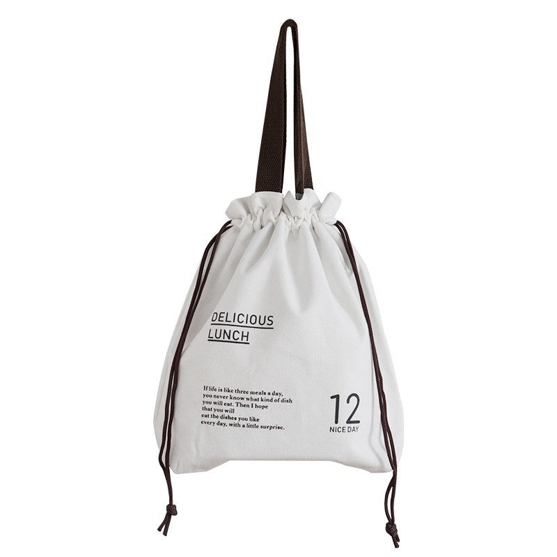 Drawstring Foil lunch bag