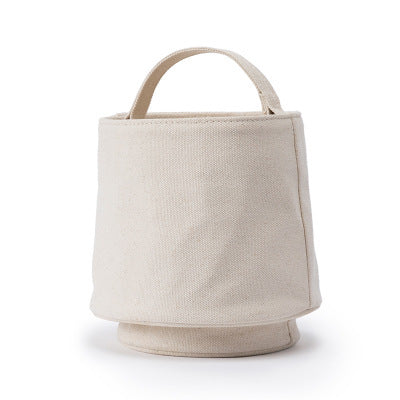 Canvas Bucket Tote Bag