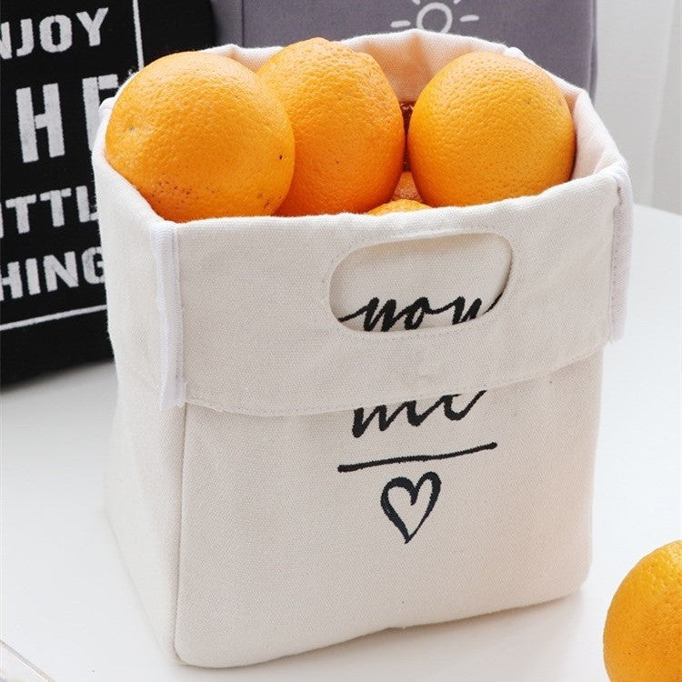 Minimalist Japanese Style Canvas Lunch Bag