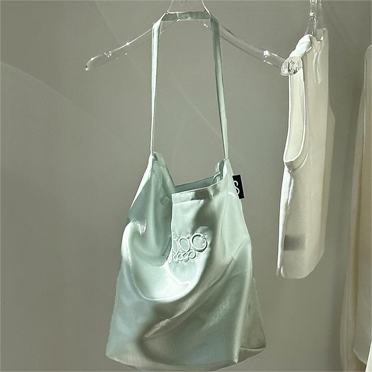 Satin Shoulder Bag