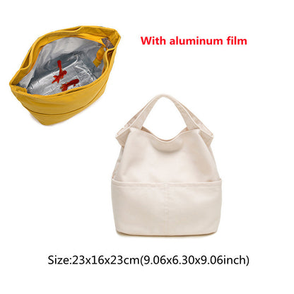 Canvas Eco-friendly Renewable Material Lunch Bag