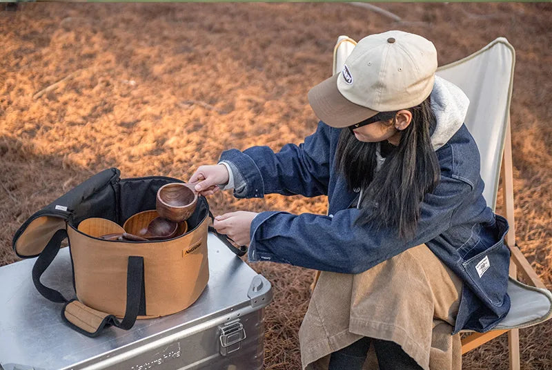 Camping Bucket Travel Outdoor Gear Storage Bag